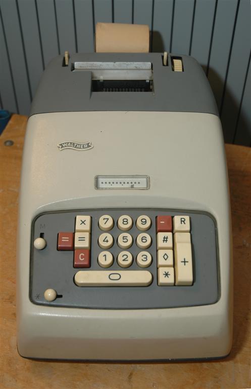 Walther elektromechanische rekenmachine